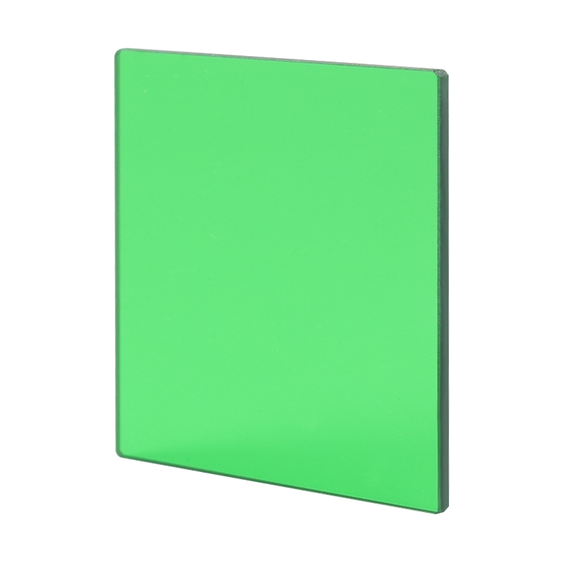 Green Optical Filter Glass